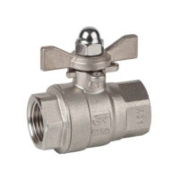 VALVULA ESFERA INOXIDABLE 2 PIEZAS H-H