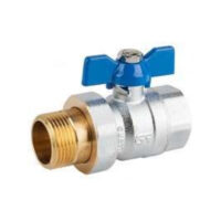VALVULA ESFERA CON RACOR MEDIA UNION GENEBRE 3046