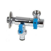 VALVULA ESFERA 2 SALIDAS GIRATORIAS INDEPENDIENTEs