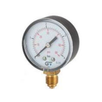 MANOMETRO Ø 53. SALIDA INFERIOR, ROSCA BSP