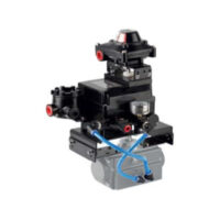 POSICIONADOR ELECTRONEUMATICO CON RETRANSMISOR CON EJE PARA MONTAJE LIMIT SWITCH (no incluido)
