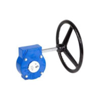 REDUCTOR MANUAL TIPO SIN FIN Y CORONA