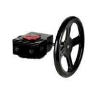 REDUCTOR MANUAL TIPO SIN FIN Y CORONA ALUMINIO